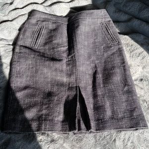 Ann Taylor Pencil skirt (navy)